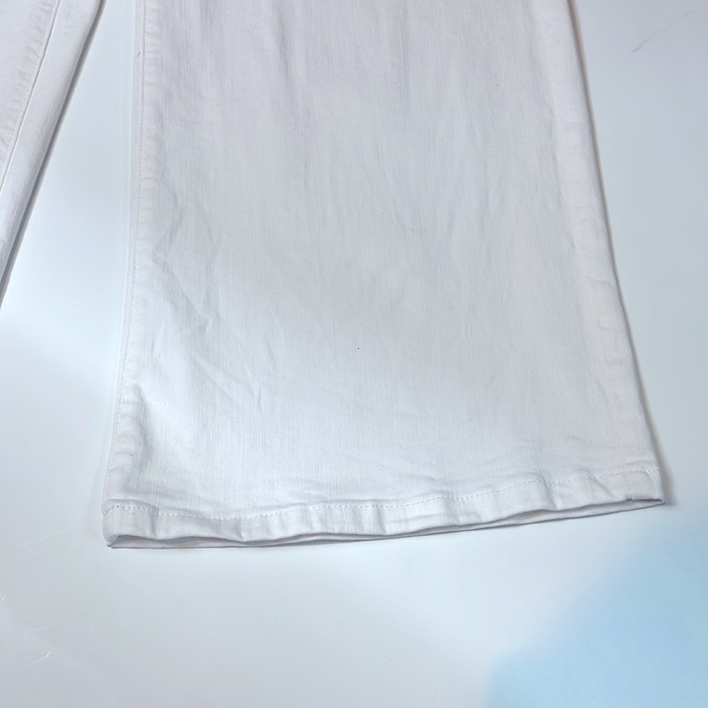 Banana republic white jeans, wide leg - Picture 4 of 5